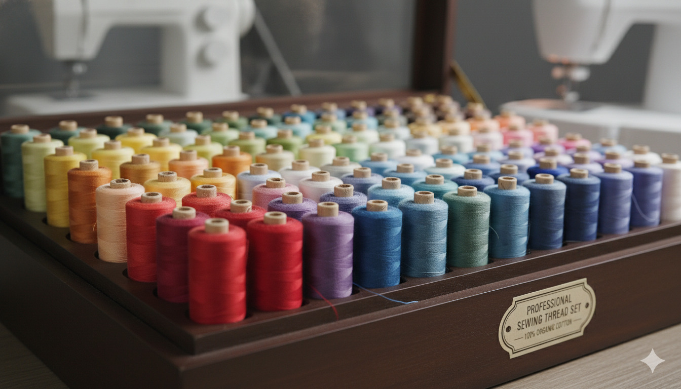 Professional sewing thread set